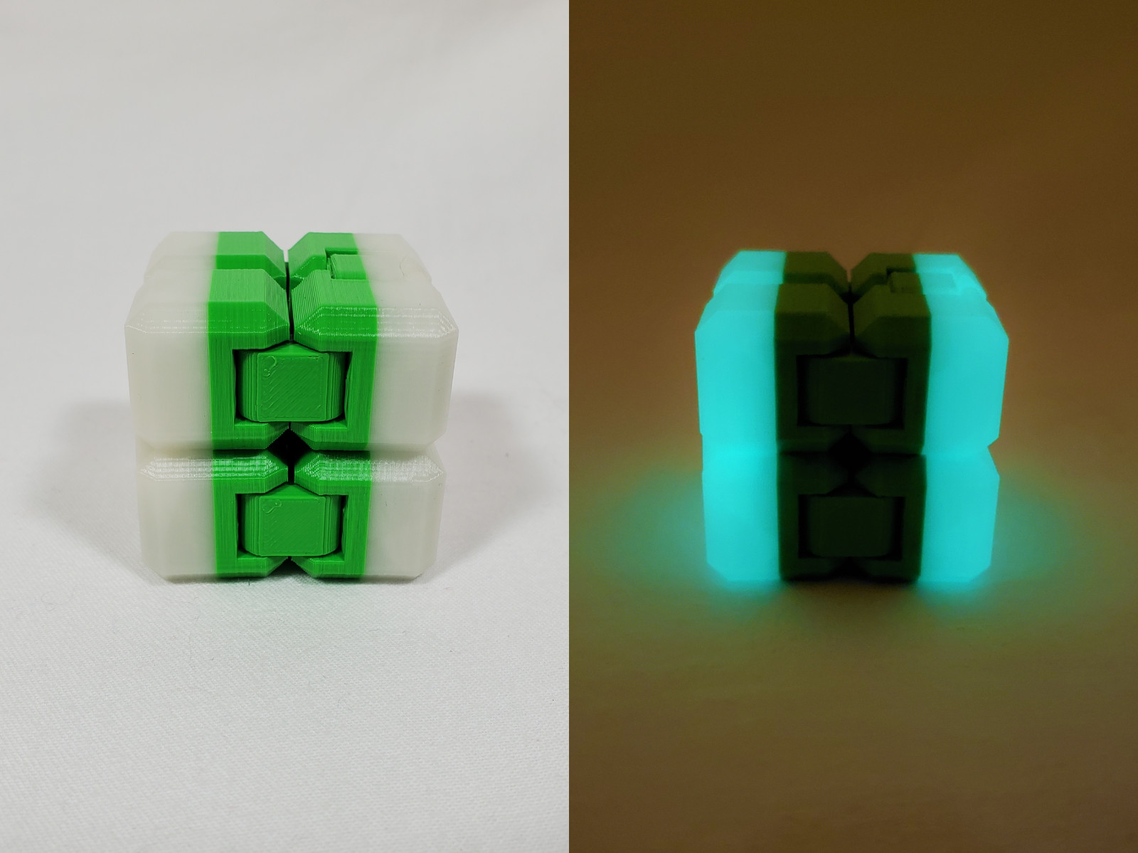 Infinity Cube Sensory Fidget Toy 3D Print – Choose Your Own Custom Color Combo!
