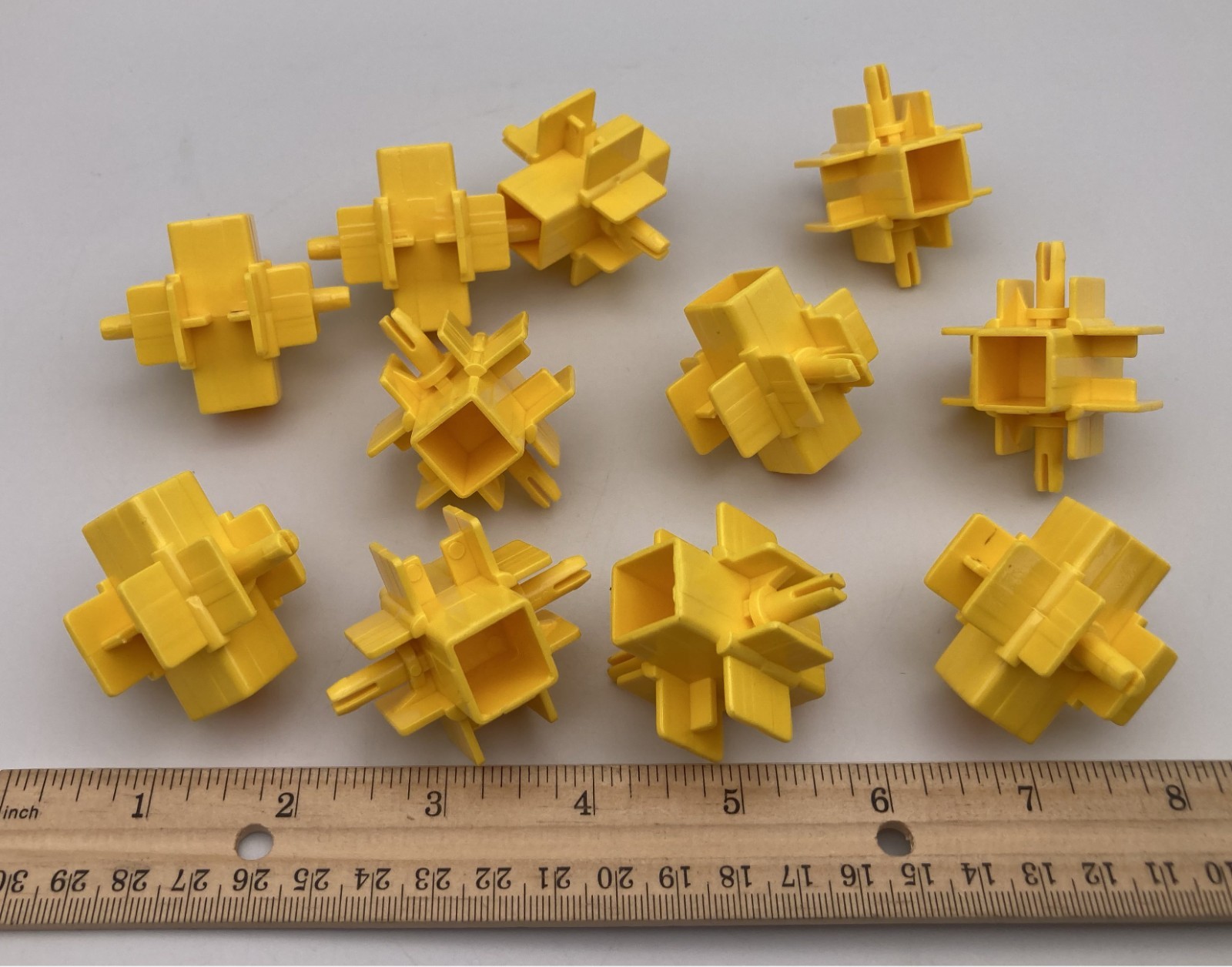 Learning Resources Gears! Gears! Gears! Replacement Pieces 6 Way Axle Lot of 11