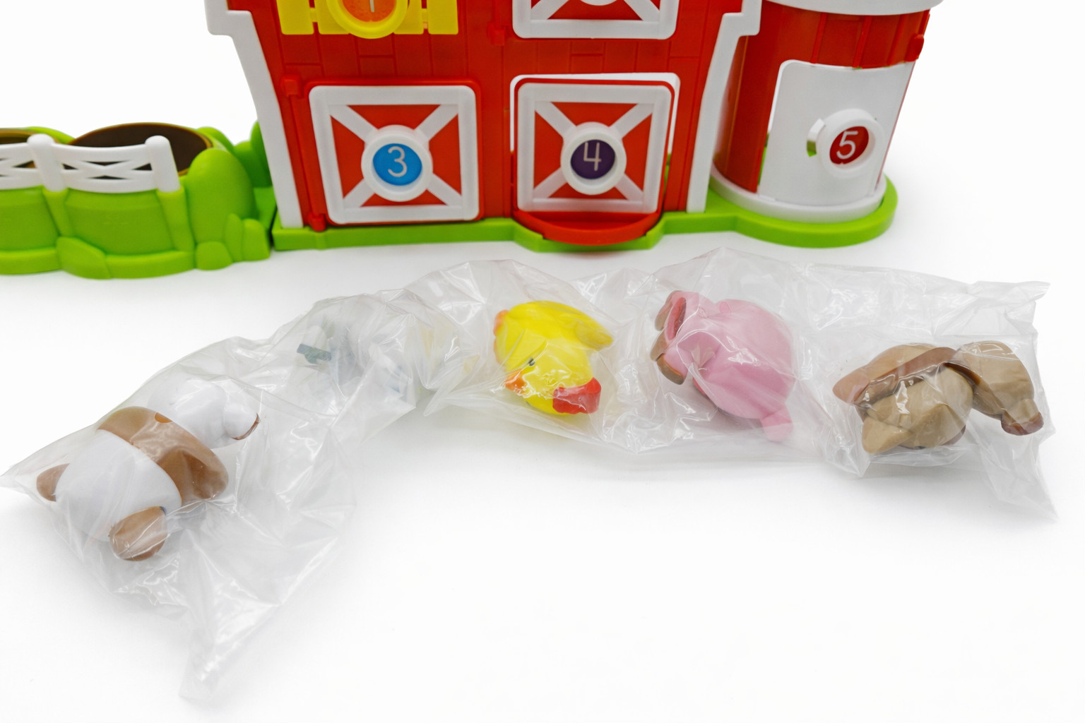 Learning Resources Peekaboo Learning Barnyard Playset Toddler Farm Toy w/ Animal