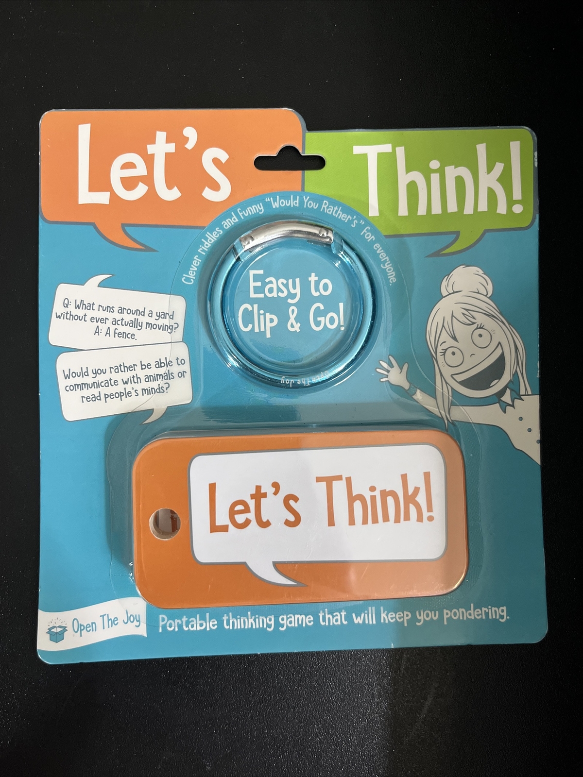Open The Joy Let’s Think Portable Conversation Cards