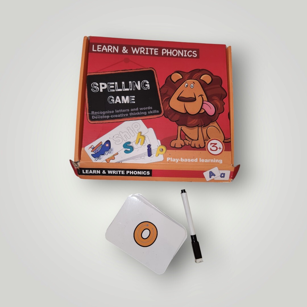 PHONICS Spelling Game LEARN & WRITE Ages 3+ Fun to Learn
