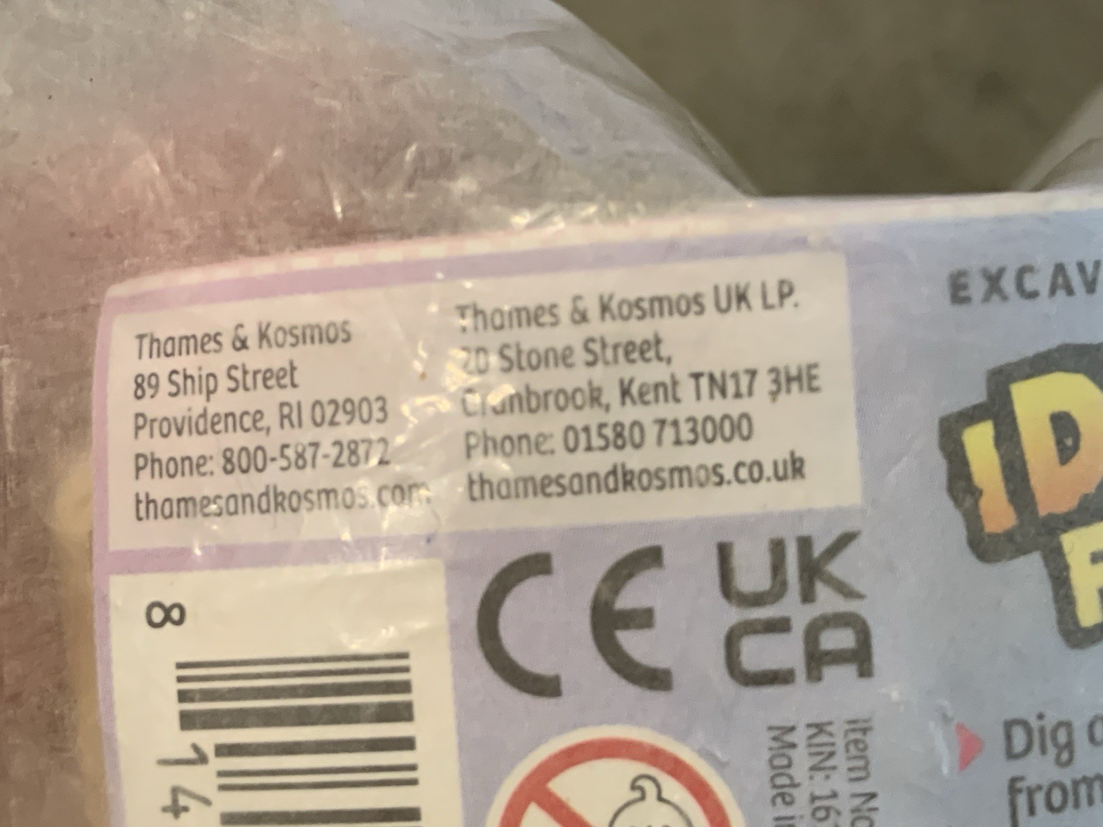 Thames & Kosmos I Dig It! Farm Animal Excavation Kit – Surprise Animal Inside
