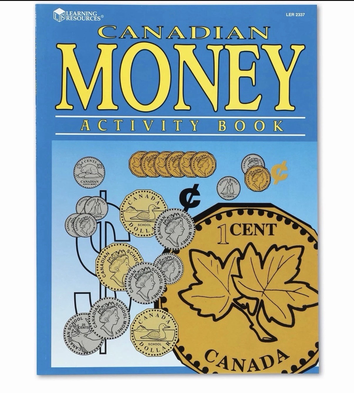 Canadian Classroom Money Kit, Play Money for Kids, Grades K+ | Ages 5+