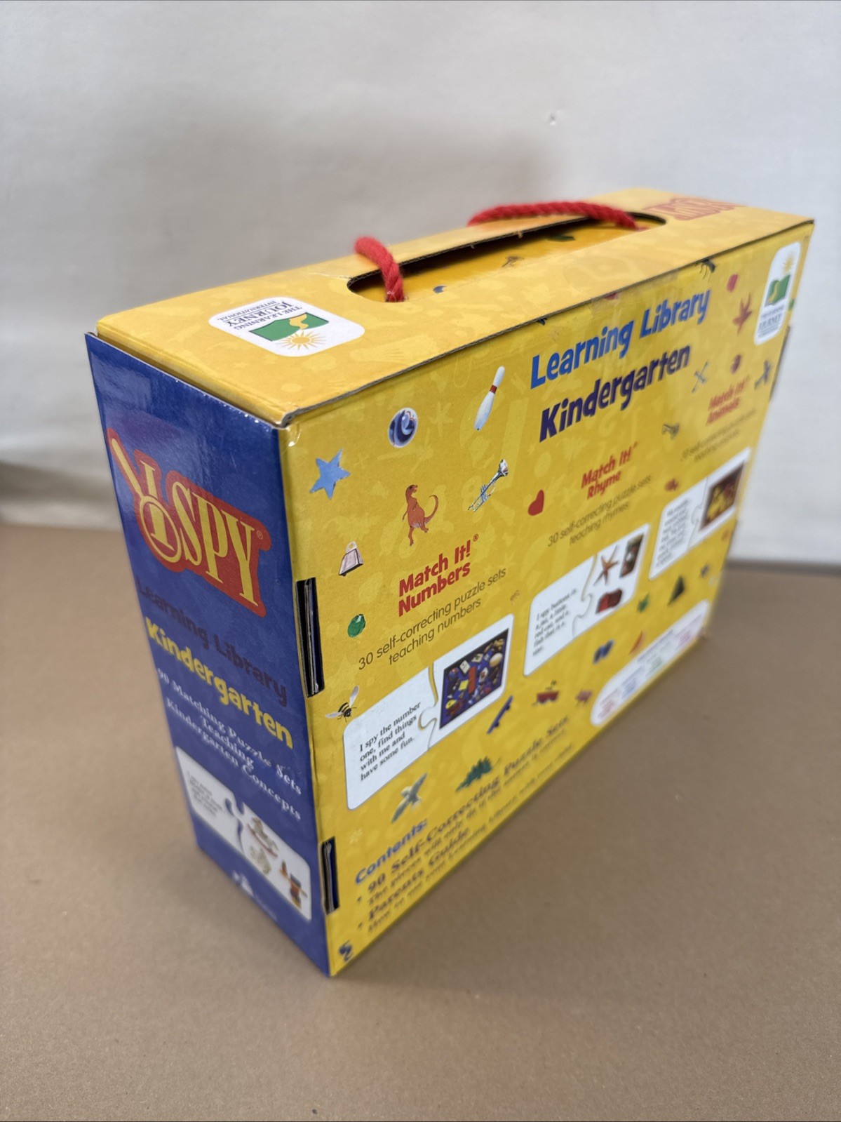 The Learning Journey Learning Library – I SPY – Kindergarten – Ages 4+