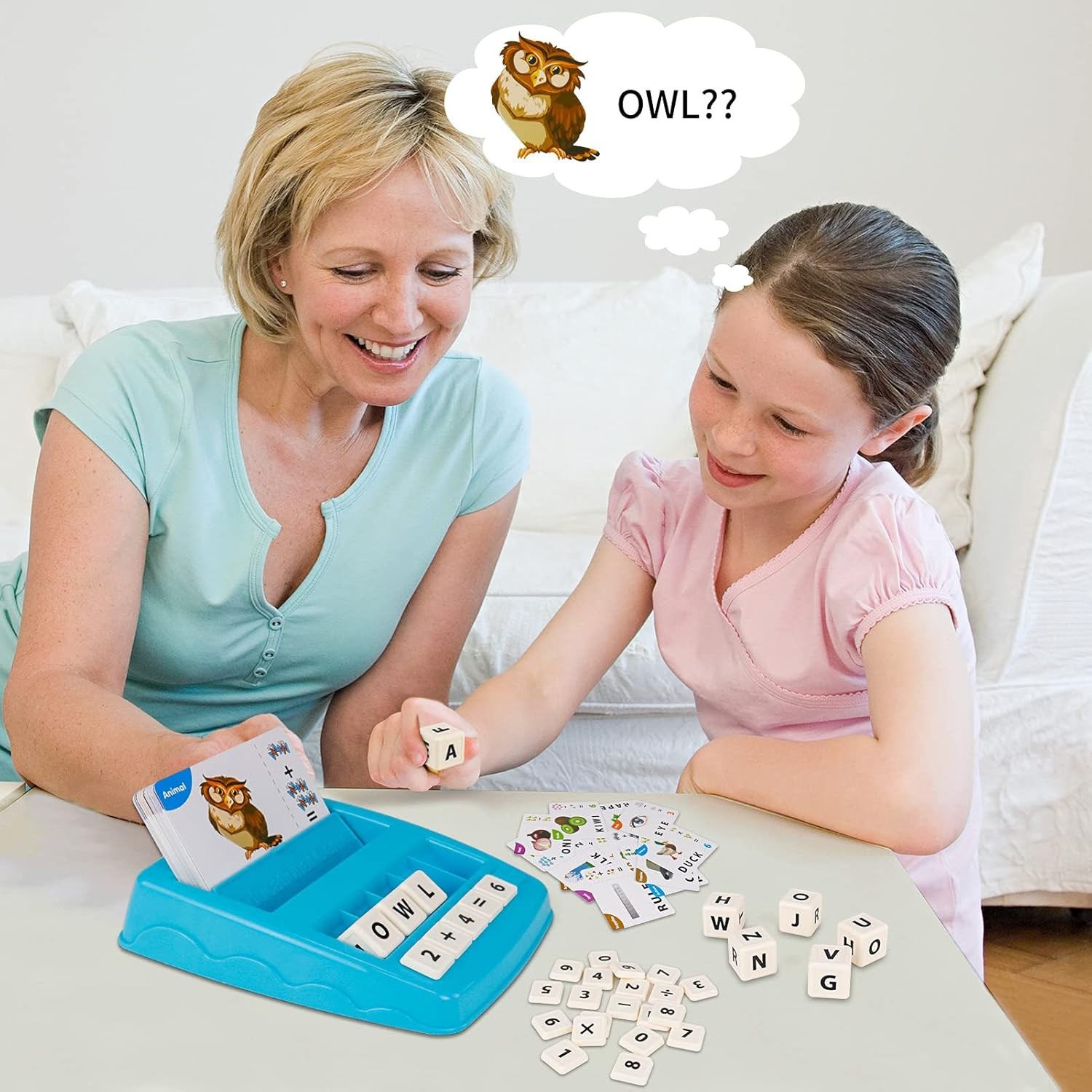 Educational Toys for Kids Ages 3-8,Learning Games 3-8, Light Blue