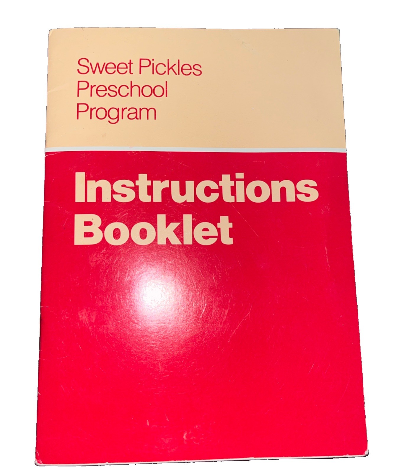 Vtg Sweet Pickles Preschool Program Learning Case Activity w/ Cards