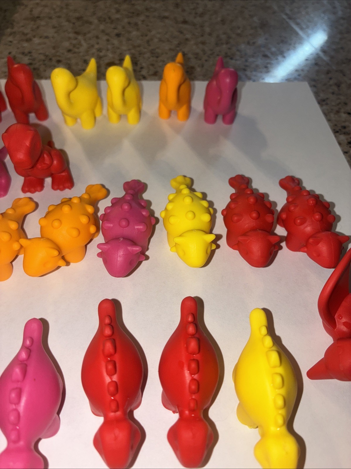 Counting And Color Sorting Educational Toys Lot Dinosaurs