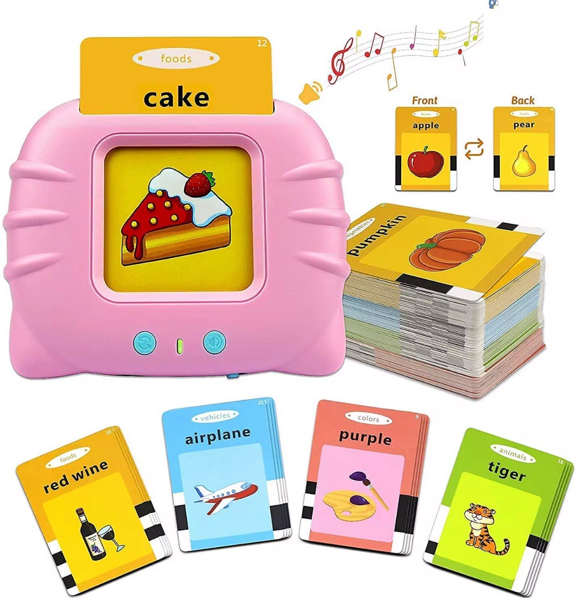 Toddler/Child Educational Talking Flashcard Language Card Reader 510 Sight Words