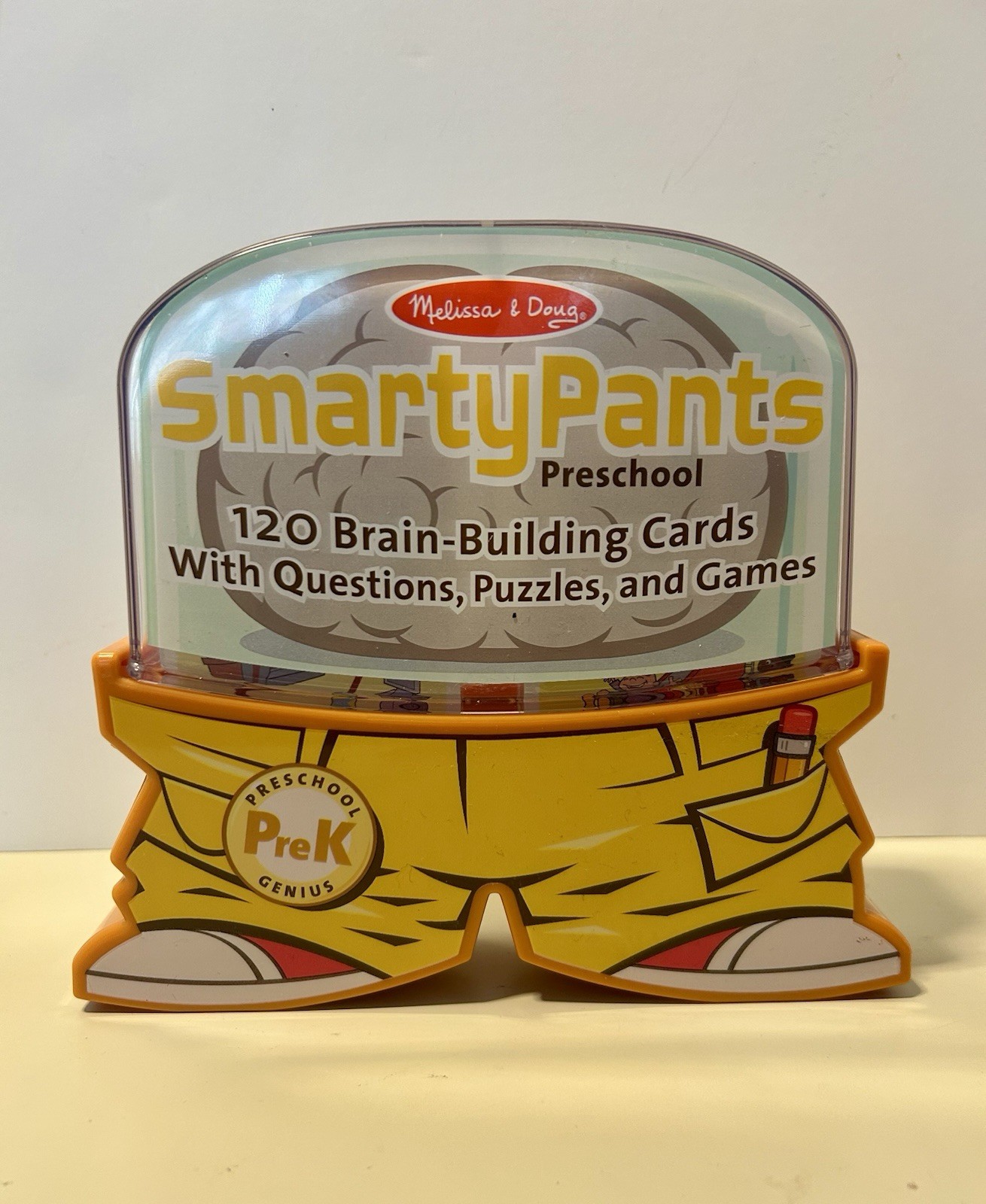 Melissa & Doug SmartyPants Preschool 120 Brain Building Questions Puzzles Games