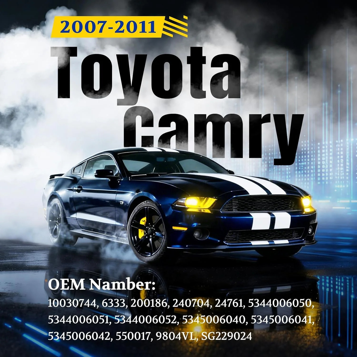 ARANA Hood Struts Lift Support for Toyota Camry 2007-2011, 6333 Front Bonnet Sho