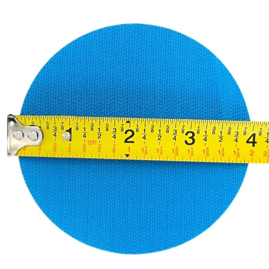 72 Pcs 4 Inch Carpet Spot Markers 9 Bright Colors Hook/Loop Floor Circles NEW