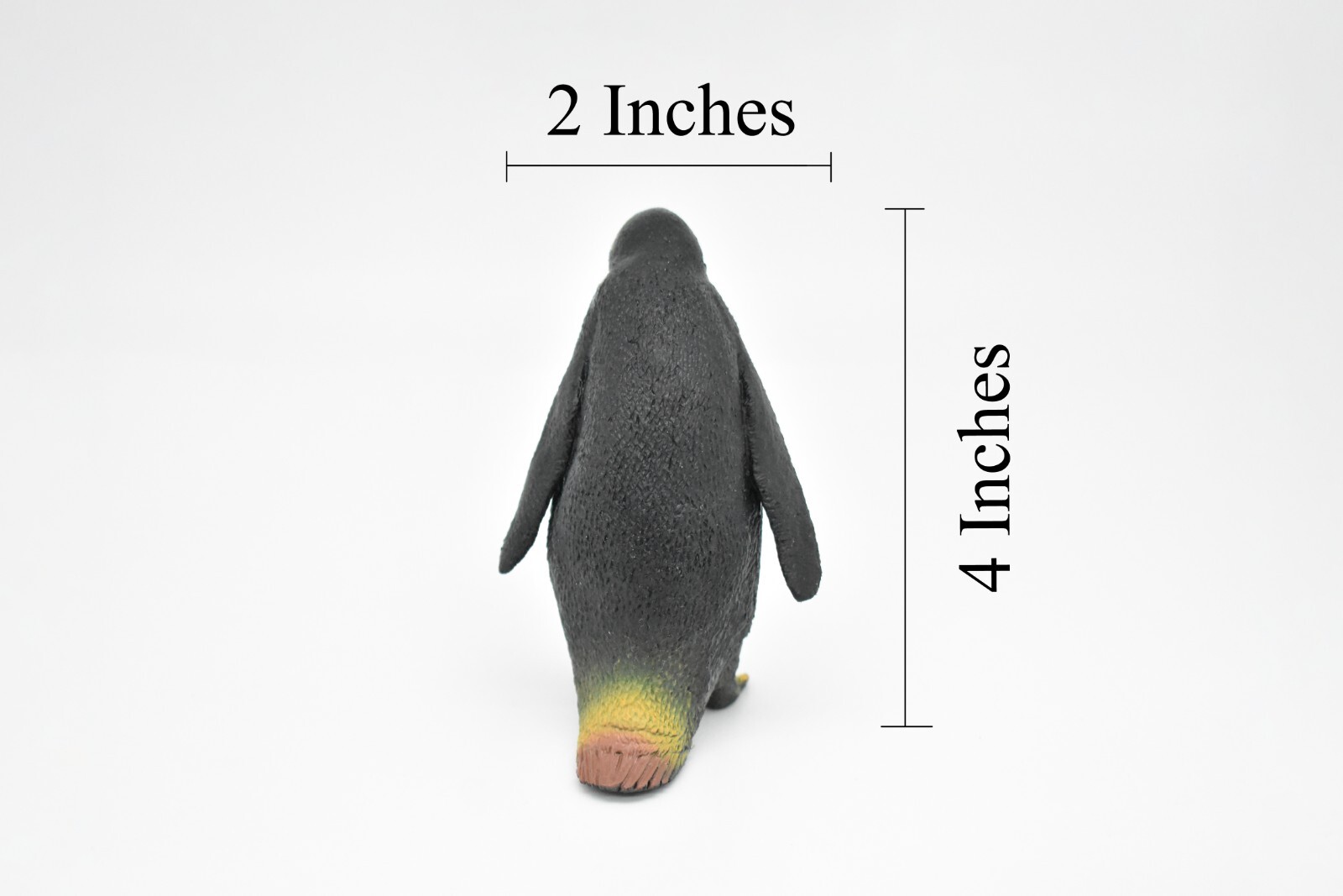 Penguin, Emperor, Squeezable Squeaky, Very Nice Rubber Toy 4″ F3411 B325