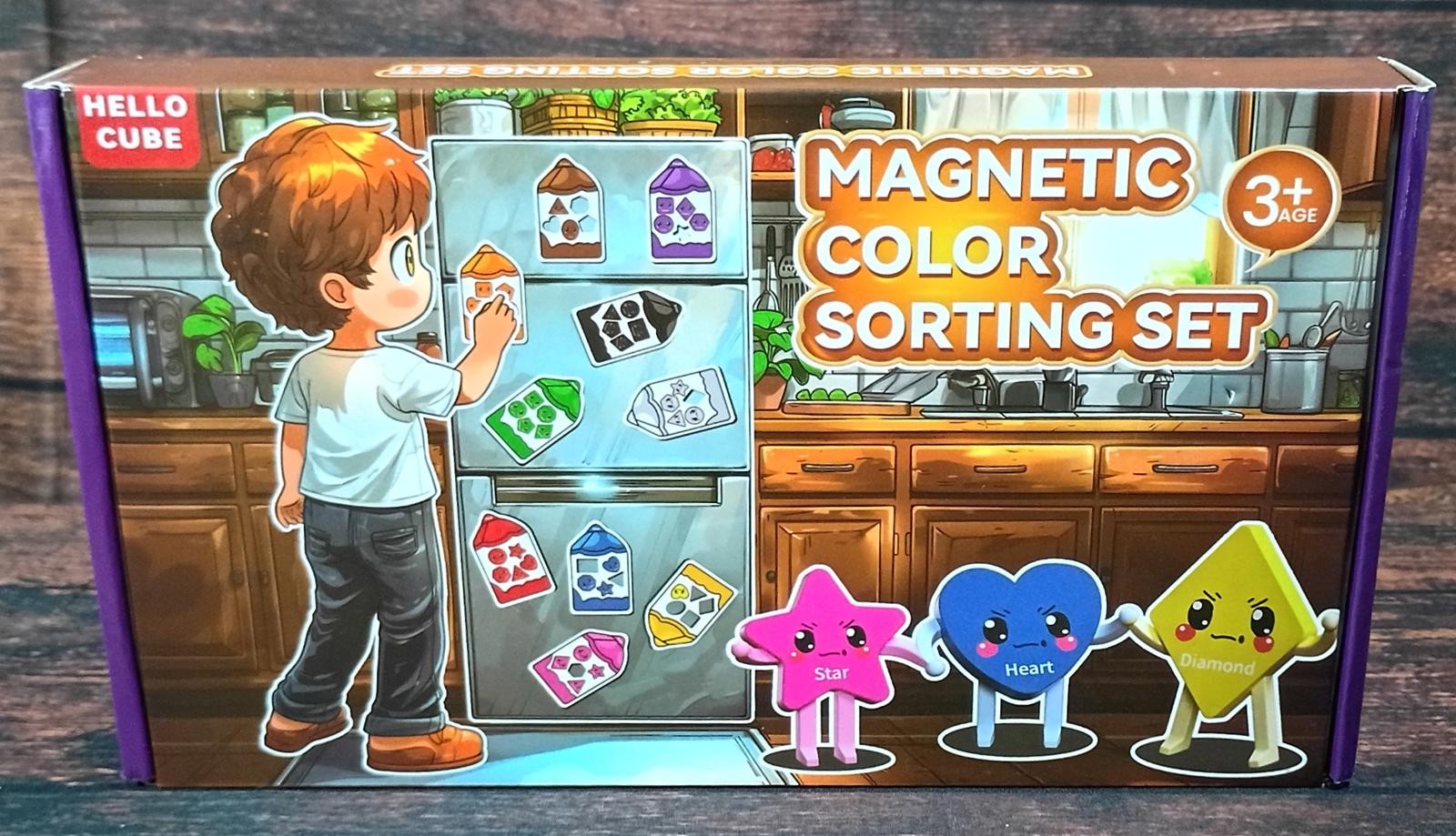 Magnetic Color Sorting Set for Kids – Educational Toy