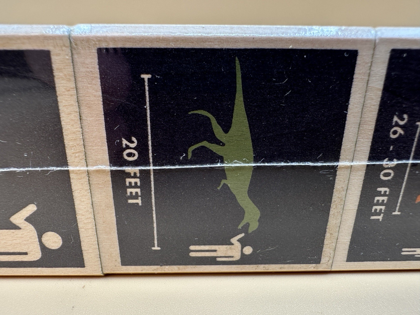 NEW! UNCLE GOOSE DINOSAUR BLOCKS ~ Made in The USA – EDUCATIONAL WOODEN BLOCKS