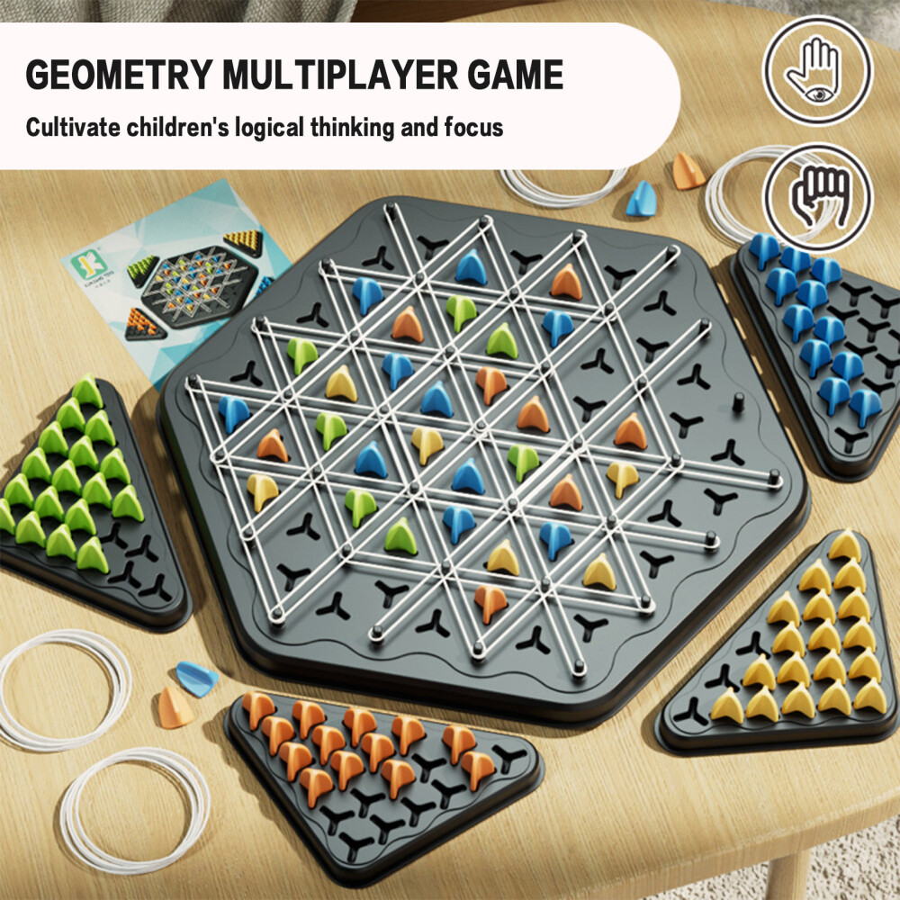 Territory Capture Family Game Educational Board Chess Game for 2 to 4 Players