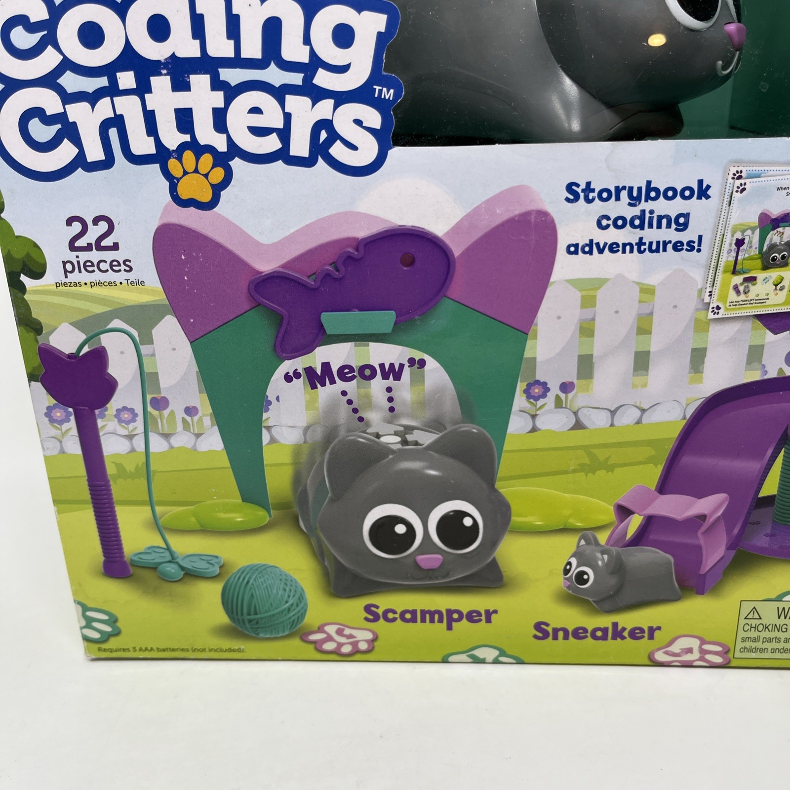 Learning Resources Coding Critters~Scamper & Sneaker New Sealed Box