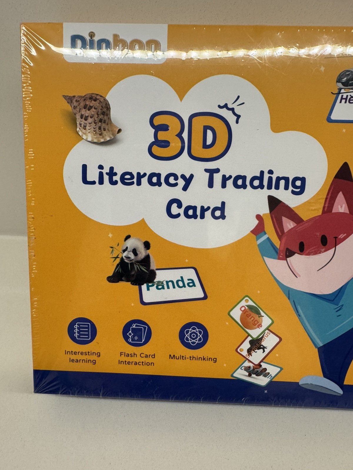 3D Visual Change Cognitive Card My First Flash Cards for Toddlers fun learning