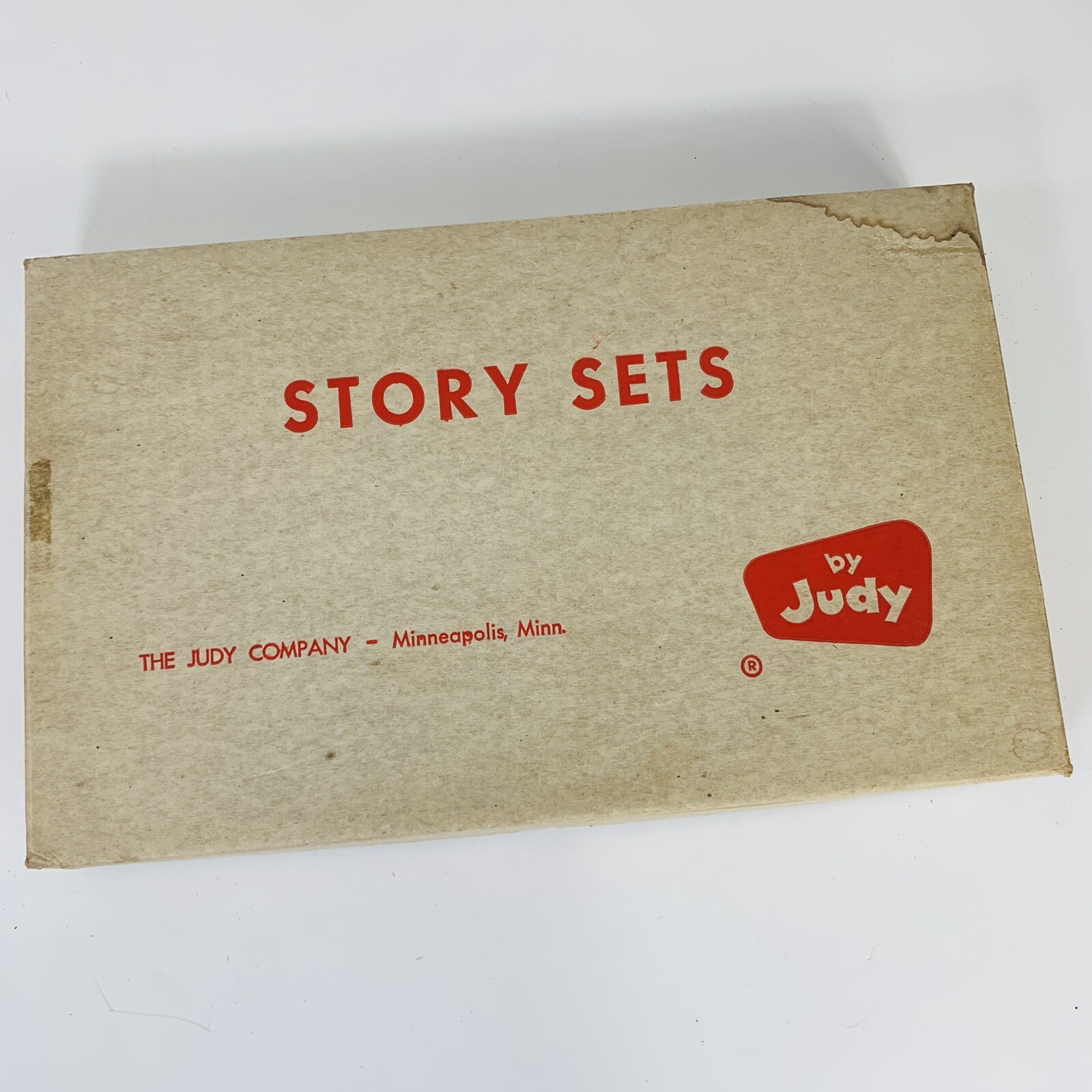 VTG Judy Story Set Of 8 Community Workers Stands Educational Collectibles 60s