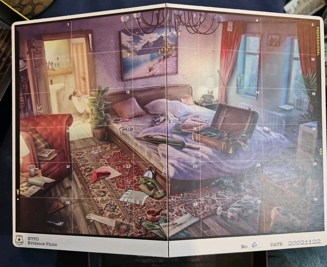 Crime Scene Game – Brooklyn 2002