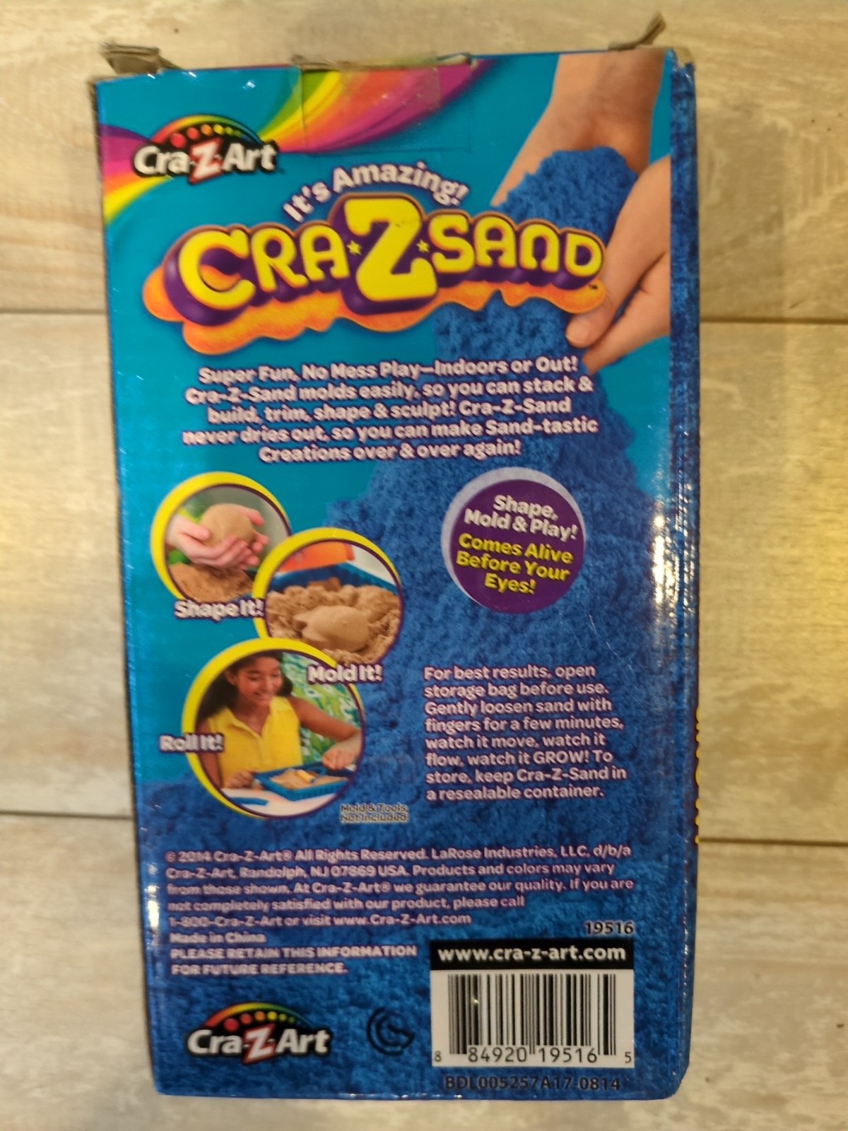 Cra-Z-Sand 1.5 lb Box – Blue Blast!
