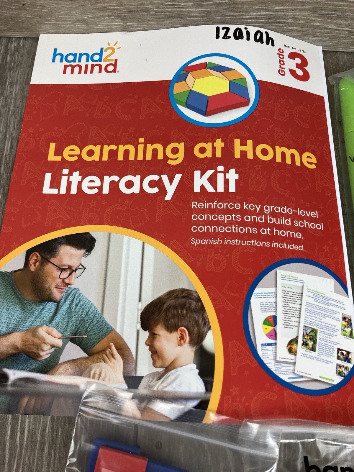 Hands 2 Mind Grade 3 Learning At Home Literacy Kit Homeschool