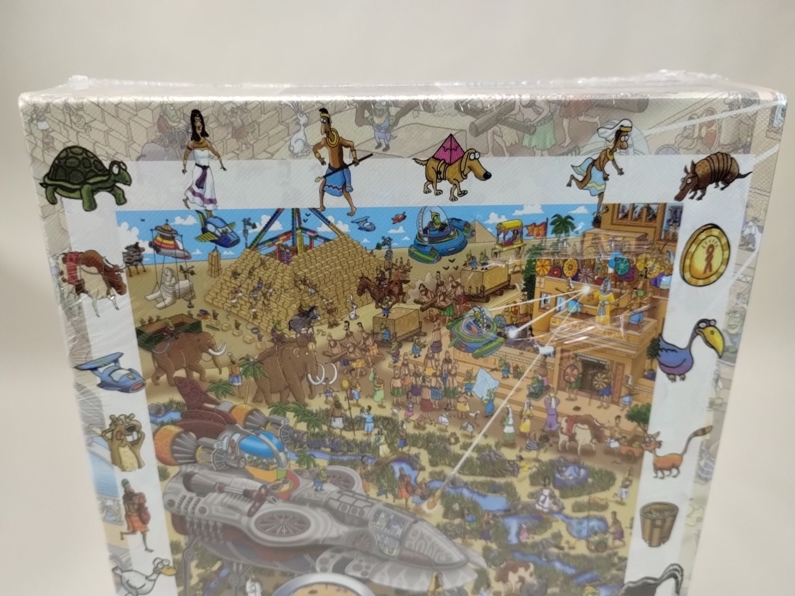 WuundenToy Priumium Edition Building The Pyramids 500 Pieces Puzzle 50cm x 50cm