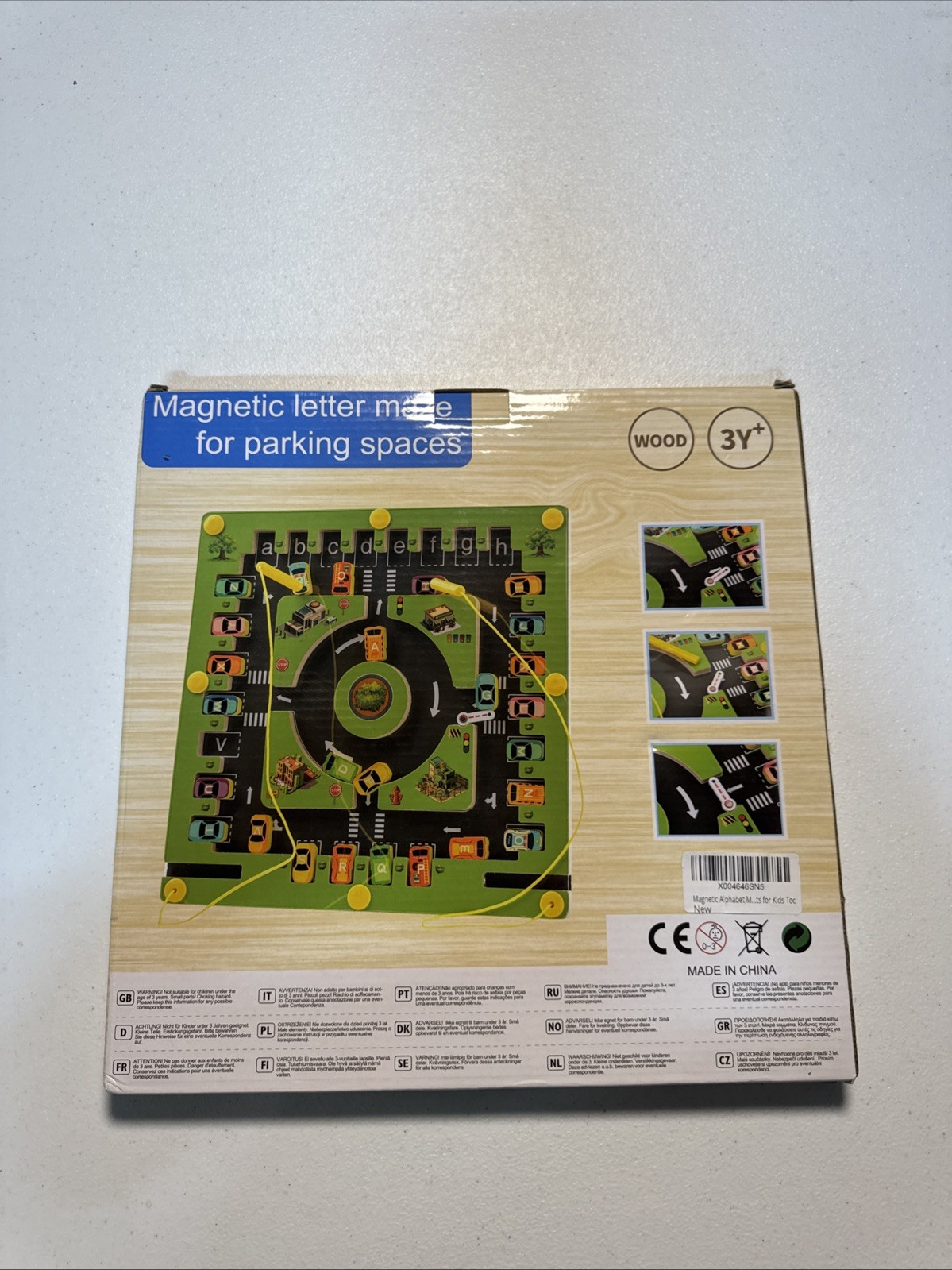 Magnetic Alphabet Maze Letter Puzzle,Montessori Fine Motor Skills Toys for Gi…