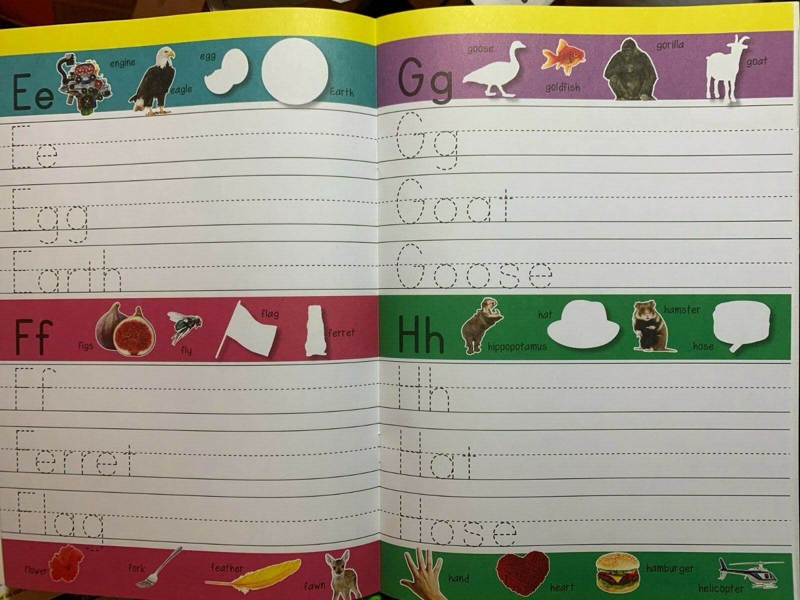 LET’S LEARN TO PRINT! STICKER AND ACTIVITY BOOK K- 1ST GRADE Workbook FUN STUDY!
