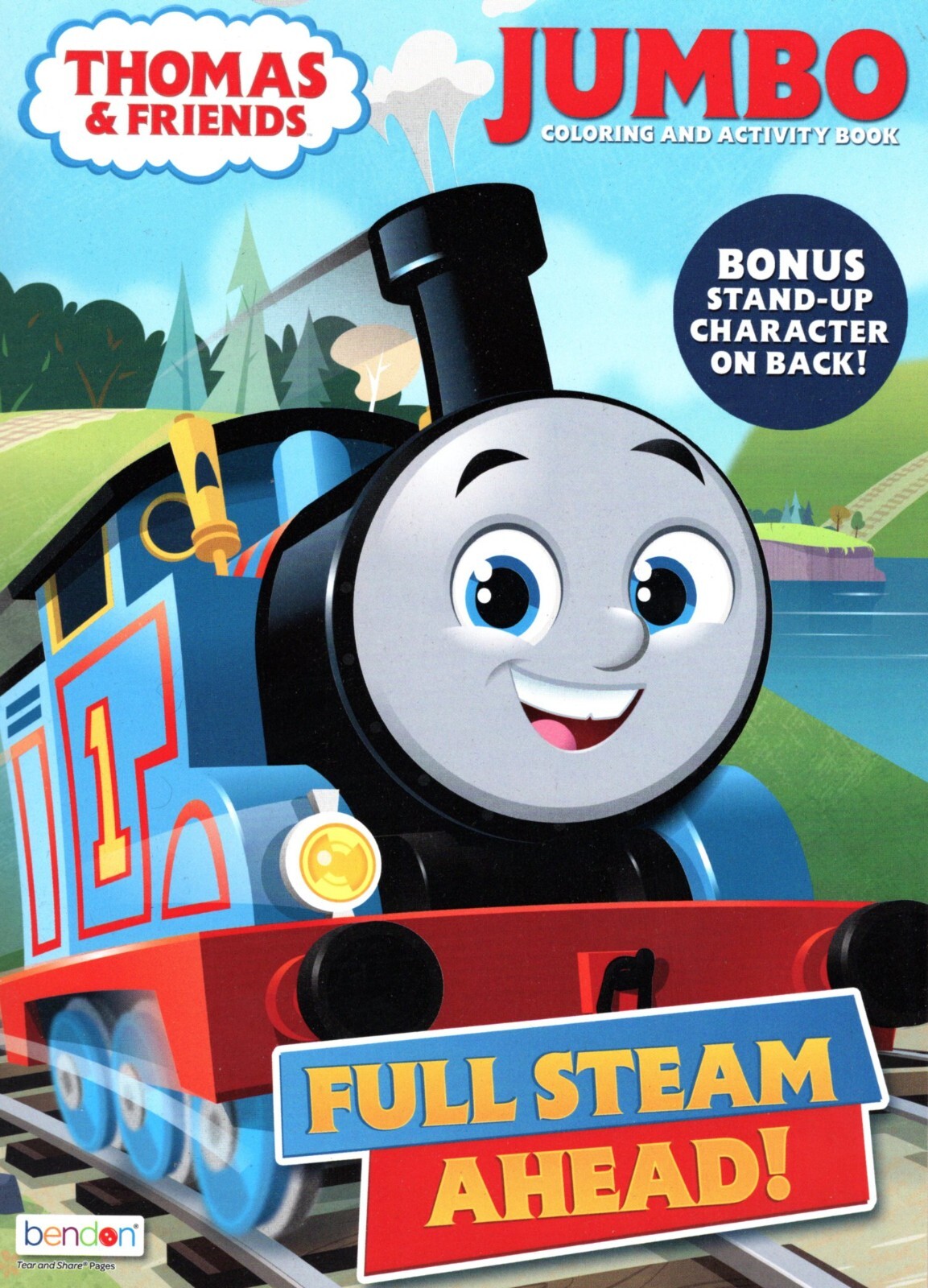 Thomas & Friends – Full Steam Ahead – Jumbo Coloring & Activity Book