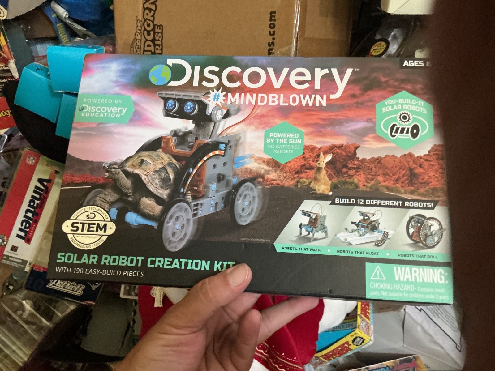 Discovery #Mindblown Solar Robot Creation Kit – Brand new in box