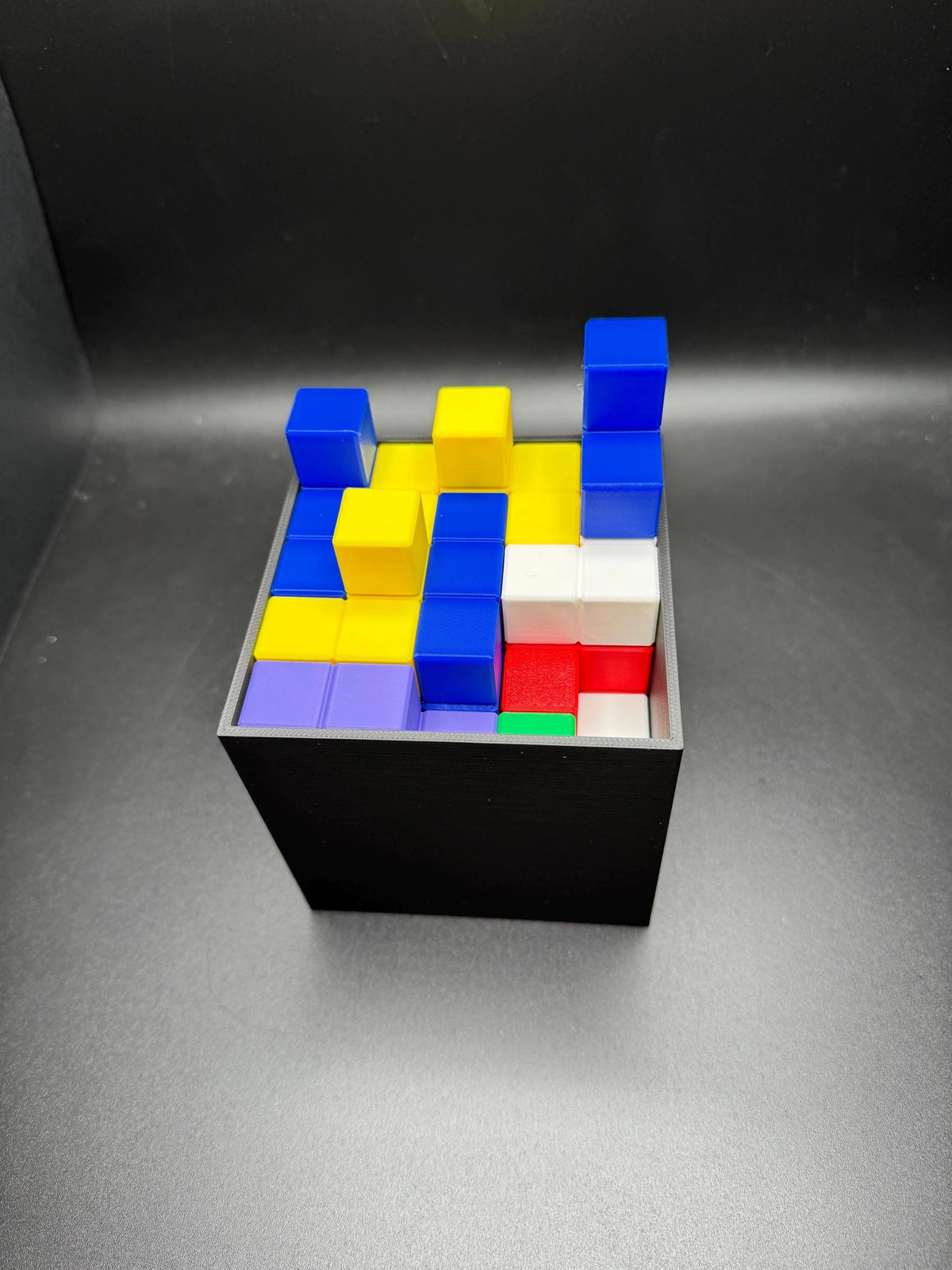 Pentacubes Brain Teasers – Pack 25 Unique Pentacubes in a Cube, Very