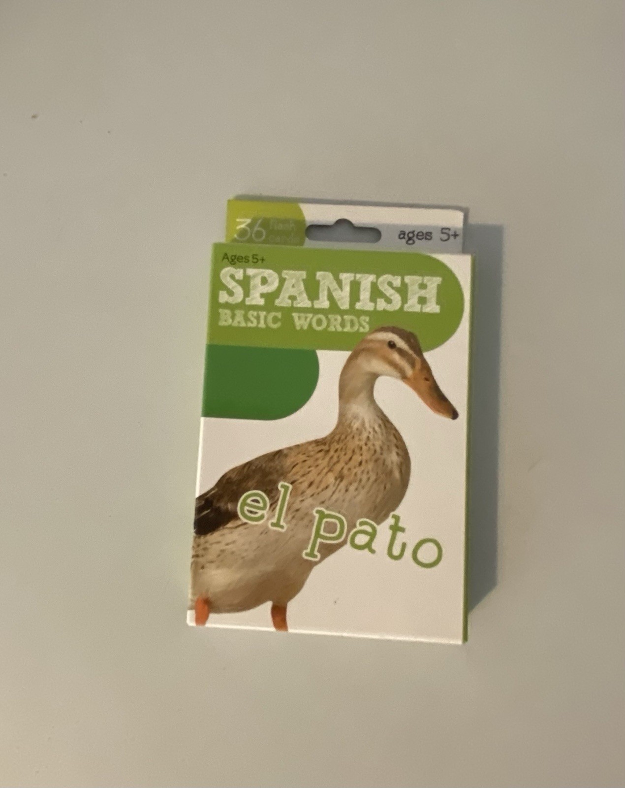 Spanish Basic Words Flash Cards. 3 Boxes Included 36 Cards In Each. New!