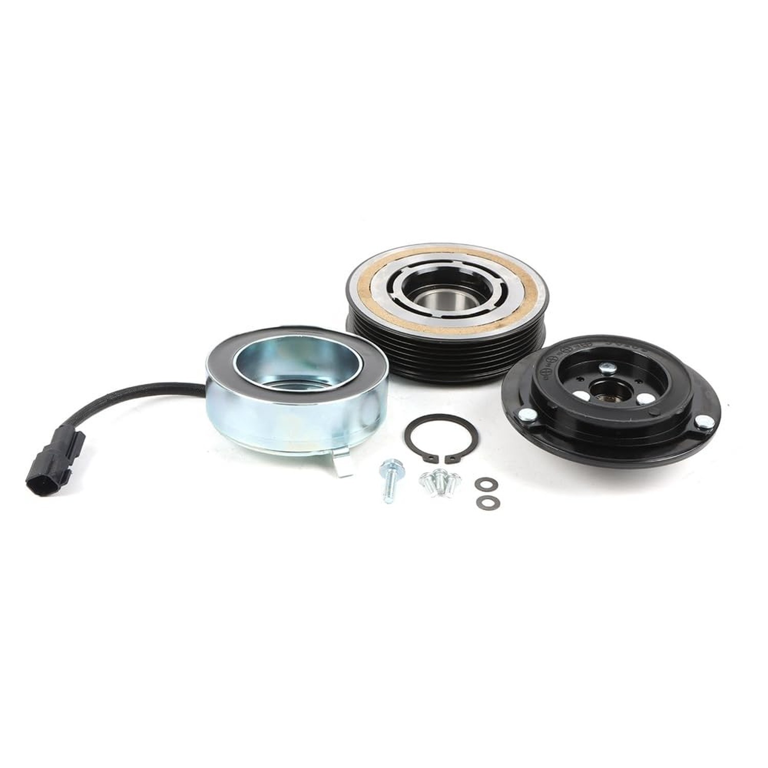 AC Compressor Clutch Kit Fit for 2011-2017 Mustang 5.0L V8, for 2015-2017 Mus…