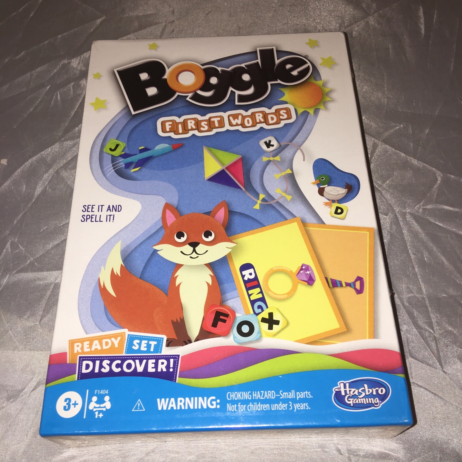 Boggle First Words Game Hasbro Gaming New Sealed
