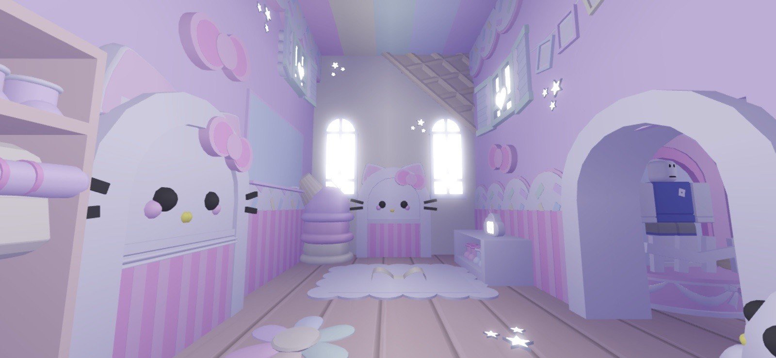 Cutecore Hello Kitty Themed❤️Queenslander House ❤️ Adopt Me Home