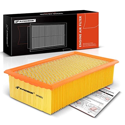 Engine Air Filter Compatible with Ford F-250 F-350 F-450 F-550 Super Duty