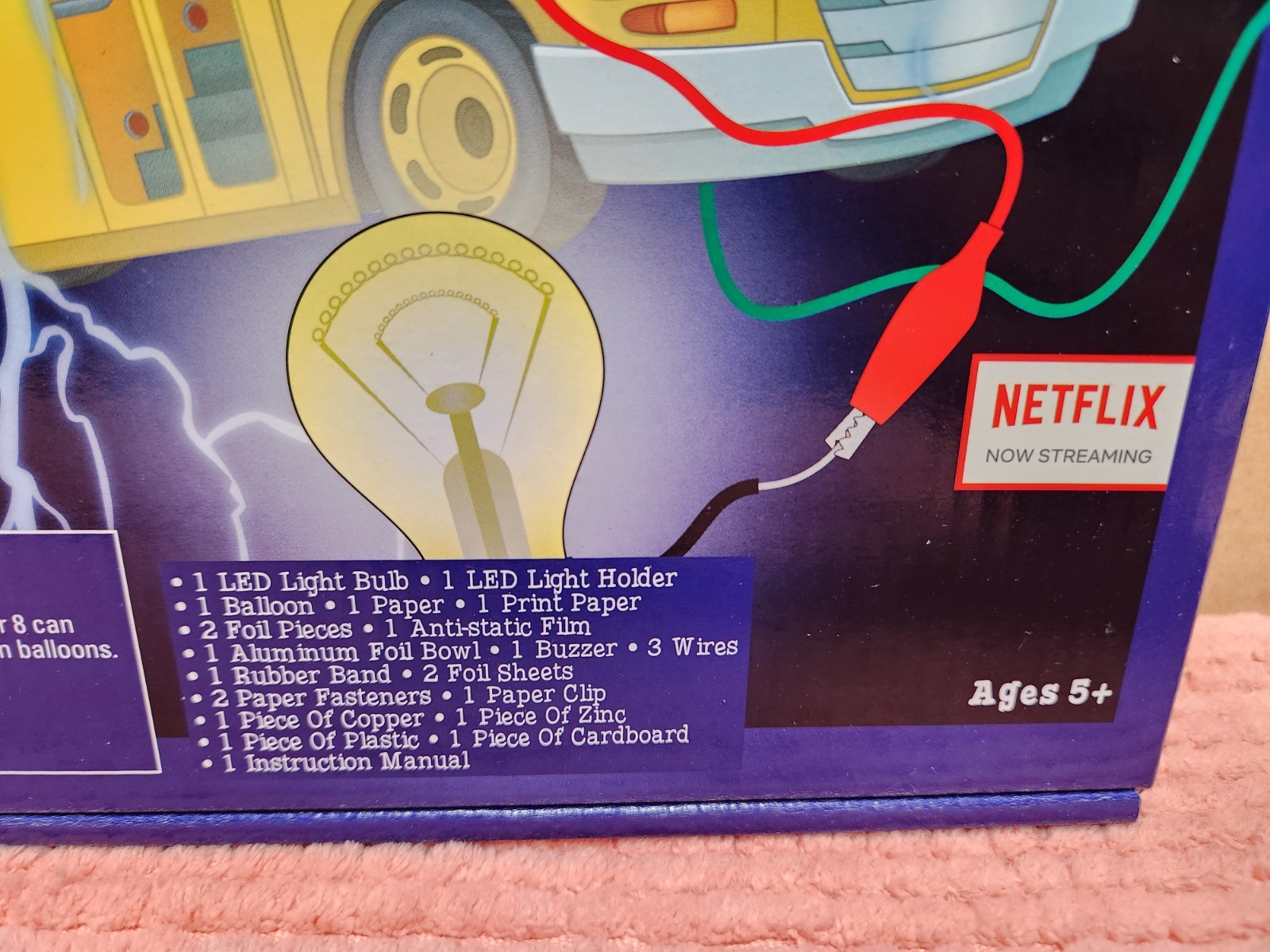 The Magic School Bus: Rides Again “Electricity” Science Kit Scholastic Kit NEW