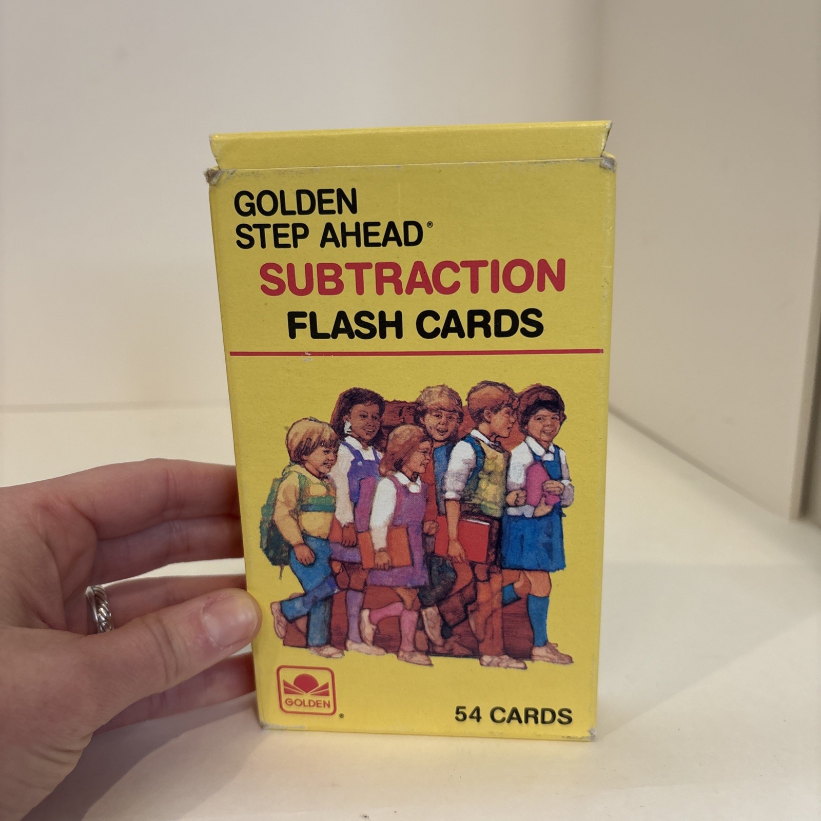 Golden Step Ahead Flash Cards – United States • 1985