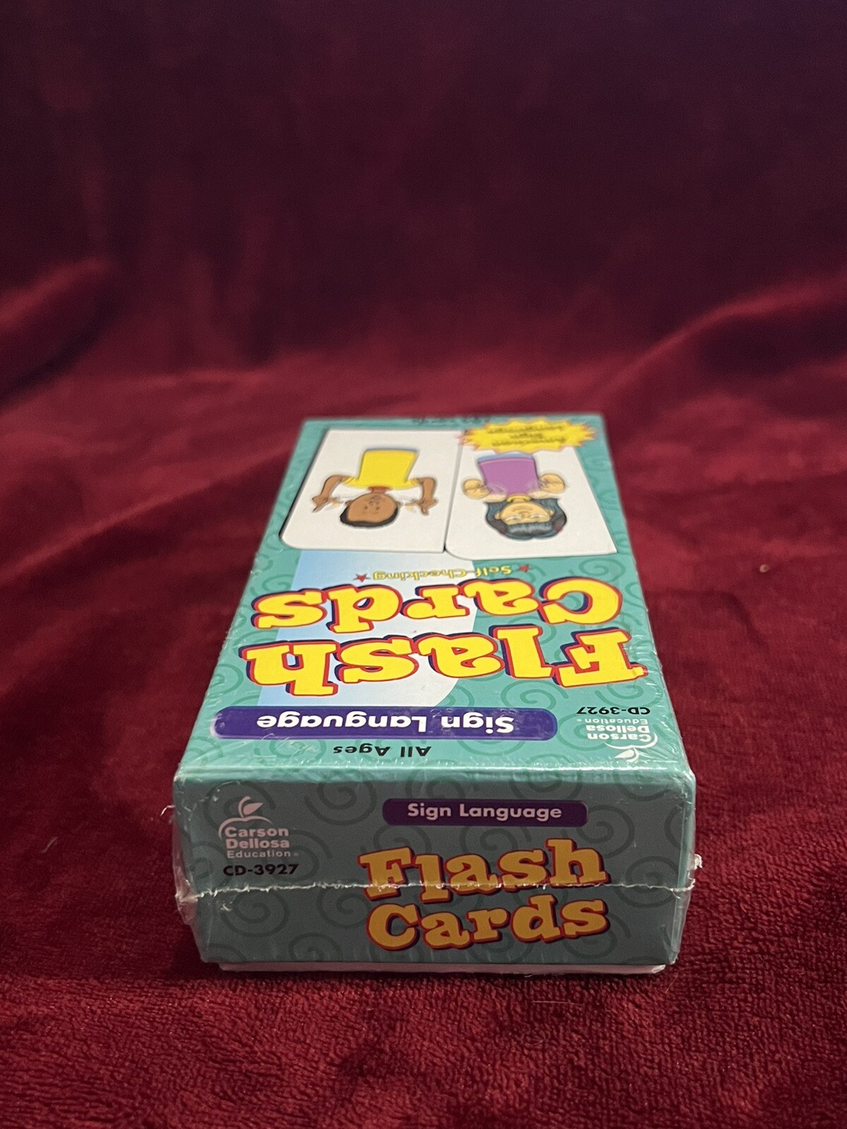 Brand New Sign Language Flash Cards CD-3927 ASL Alphabet, 123s, Common Words