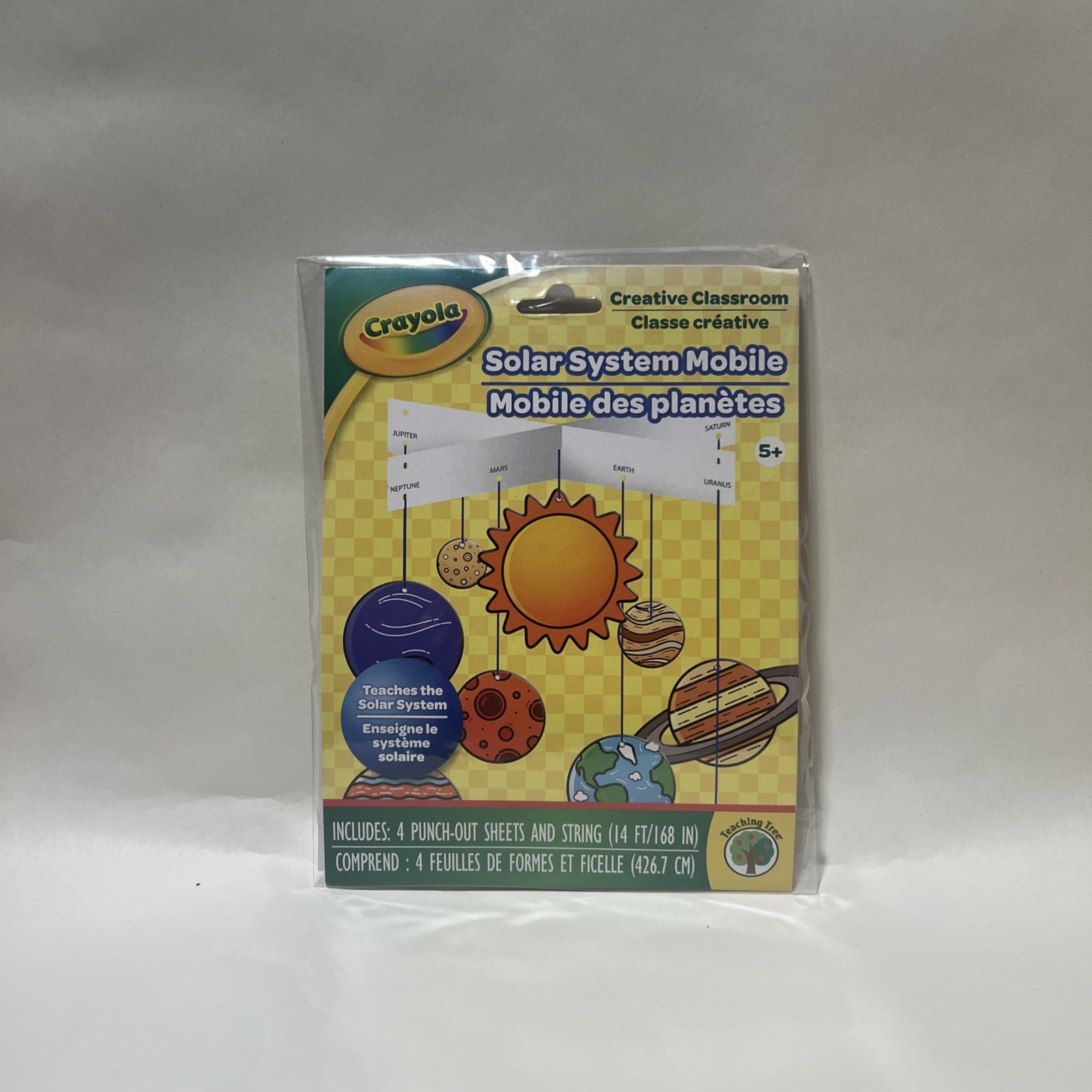 Crayola Solar System Mobile Creative Classroom Space Art Craft Project Ages 5+