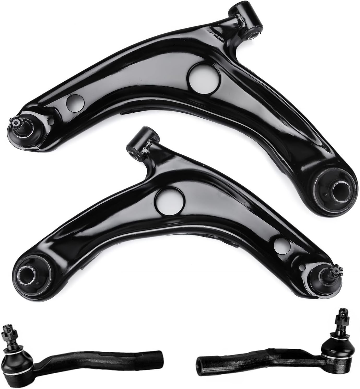 4pc Front Lower Control Arm Kit for Toyota Yaris 2006 2007 2008 2009 2010 2011