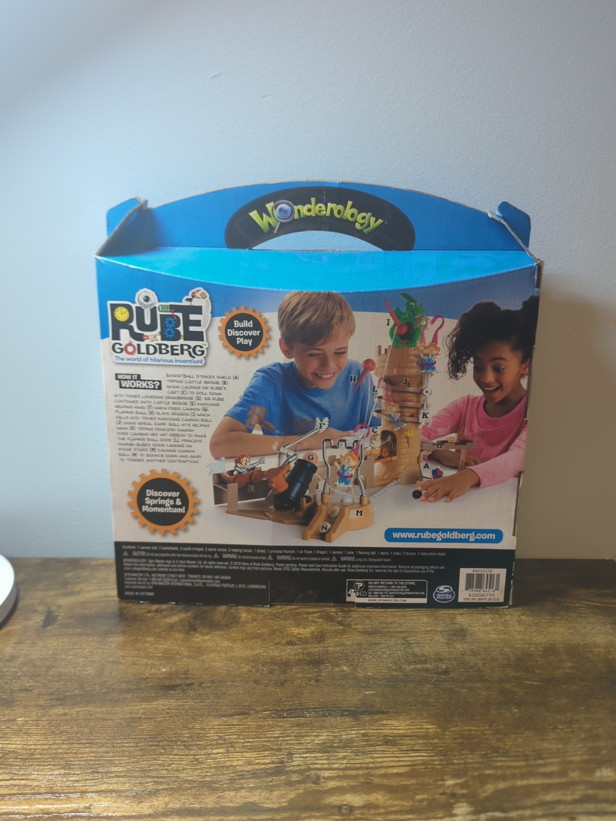 Wonderology Rube Goldberg The Castle Escape Challenge S.T.E.M. STEM