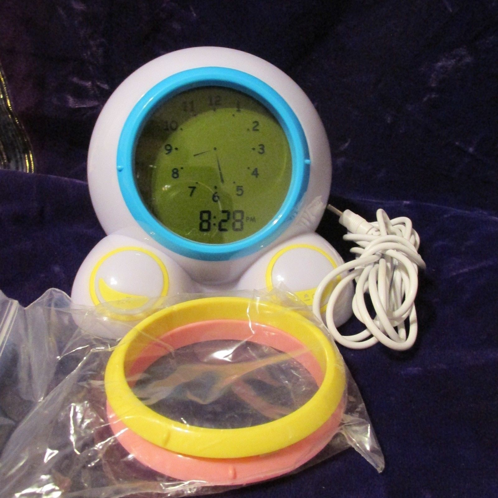 Teach Me Time Talking Alarm Clock & Night-Light