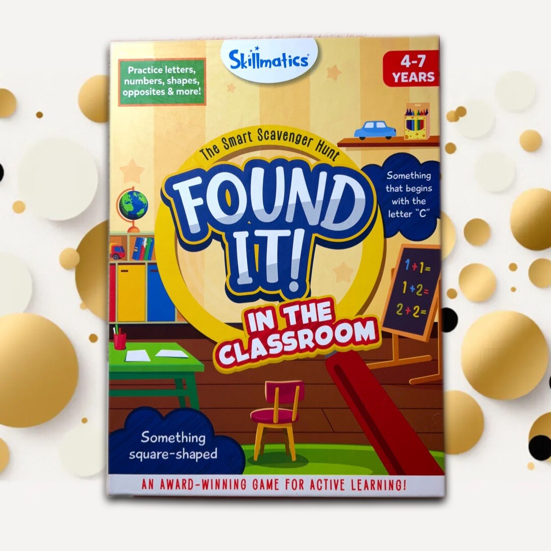 Skillmatics: The Smart Scavenger Hunt Found It In The Classroom – Ages 4-7 Years