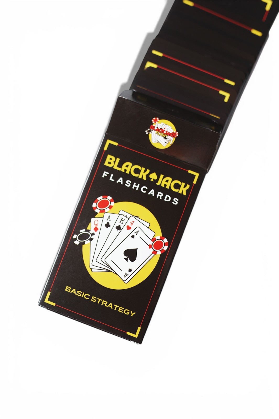 Blackjack Basic Strategy Flashcards for Beginners Casino Game Learning Cards NEW