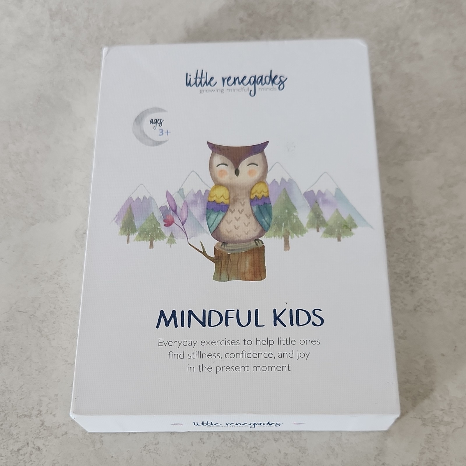 Little Renegades Mindful Kids Mindfulness Cards Animals Theme Ages 3+ Multicolor