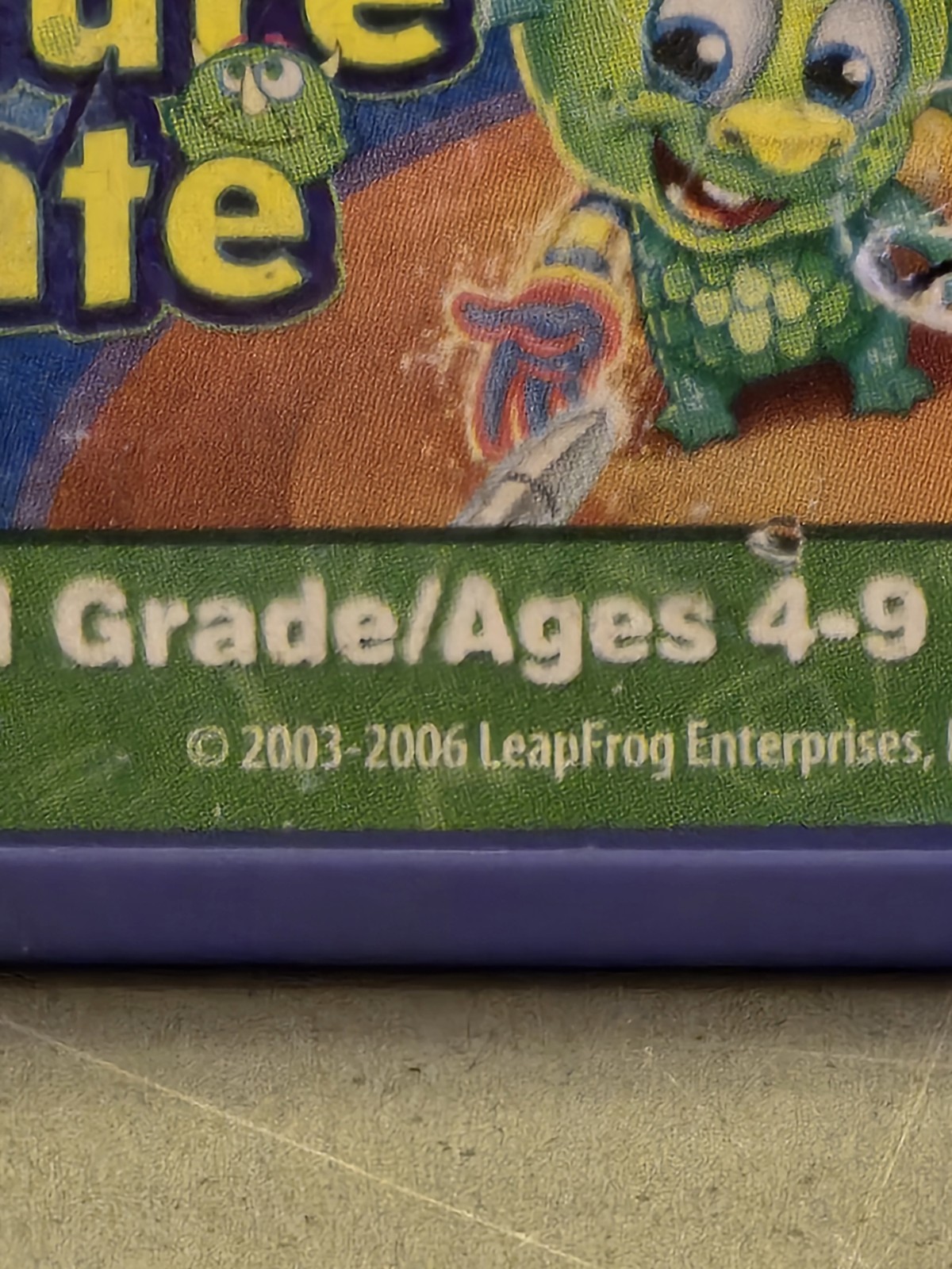 Vintage 2006 LeapFrog Leapster Creature Create Learning Cartridge Video Game