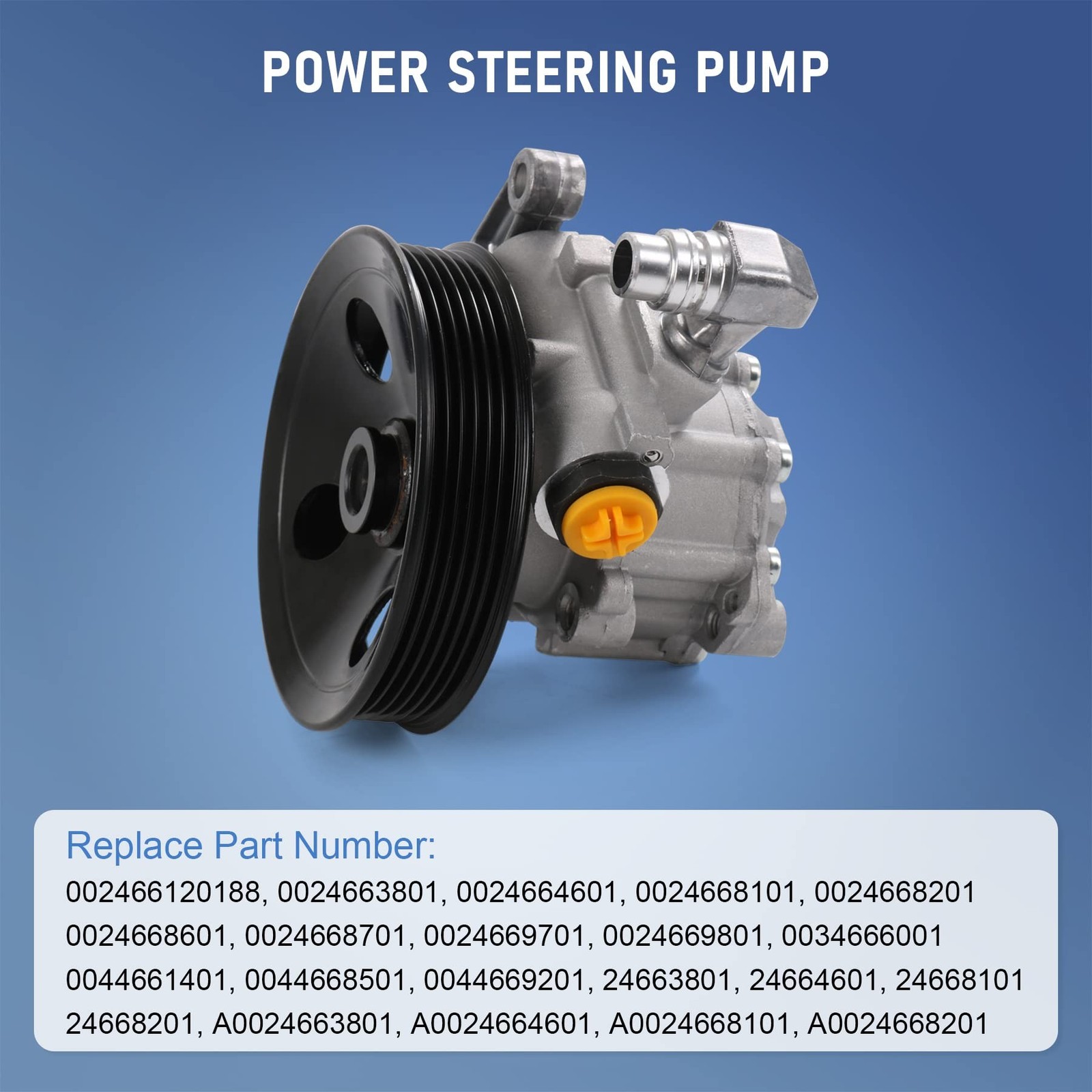 Power Steering Pump Replacement For Mercedes Benz ML320 ML350 ML430 ML500 ML5…