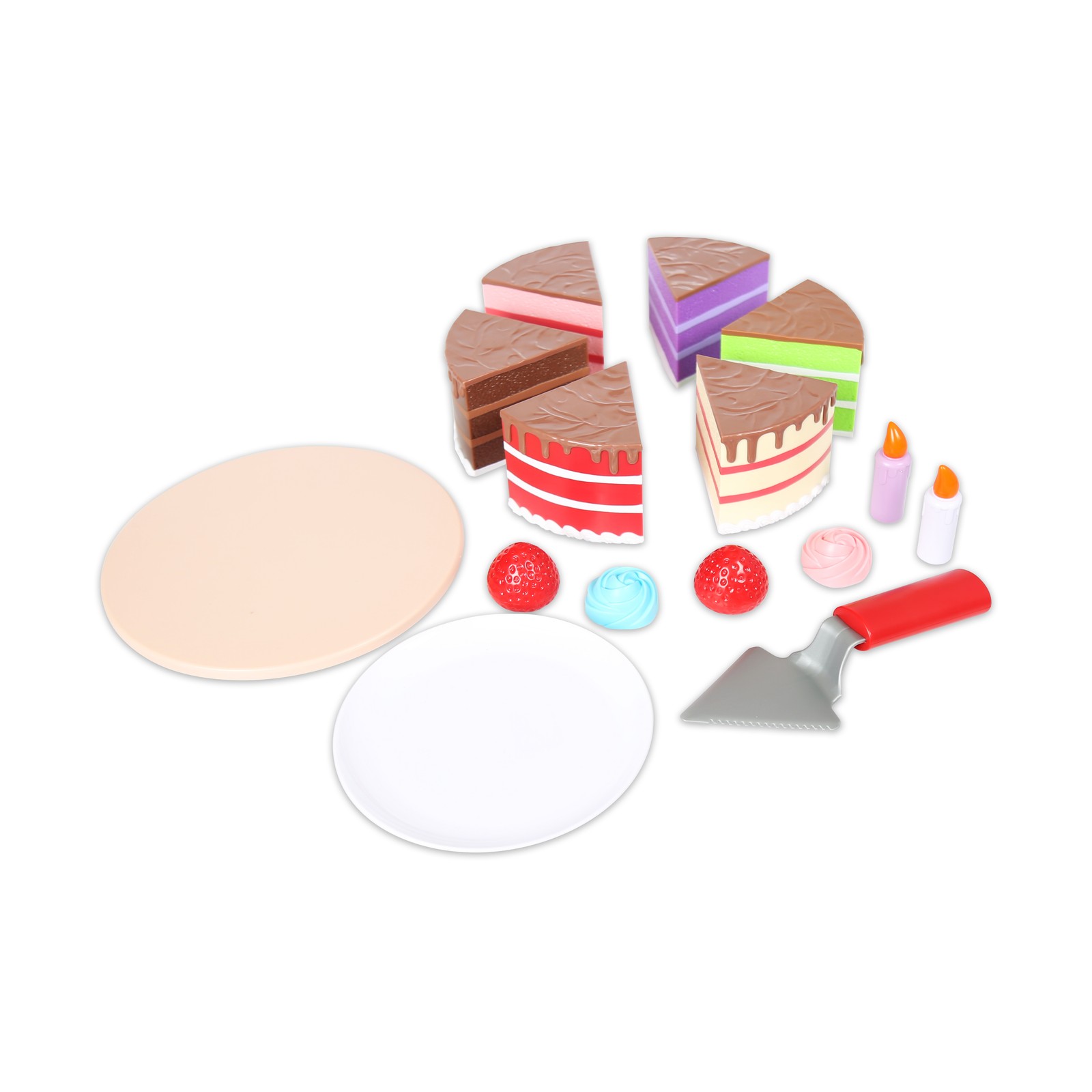 New – Popular Playthings Magnetic Bake & Play Cake Set – Ages 3+ | 1-6 players