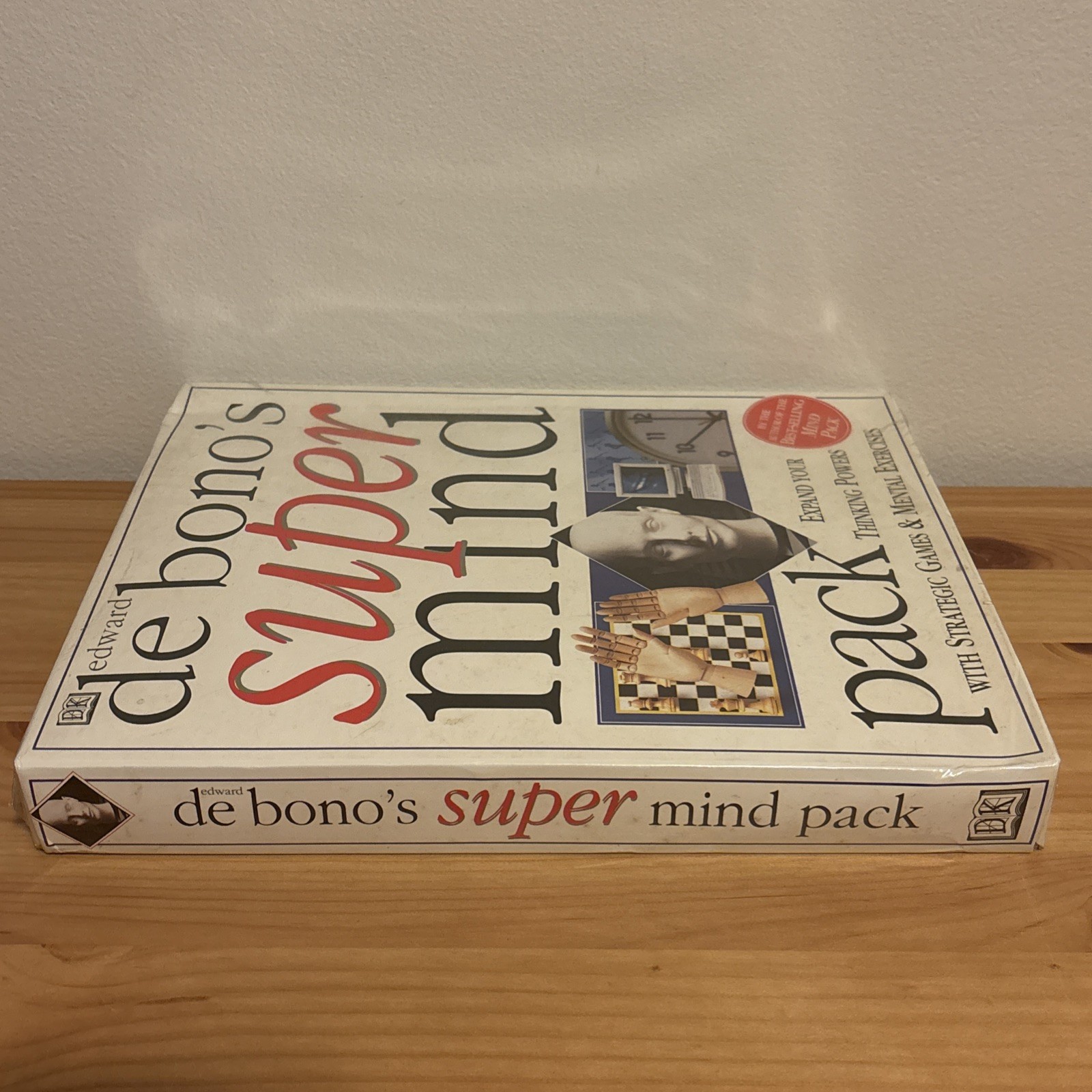 Edward de Bono’s Super Mind Pack New Factory Sealed Best Selling Author Games